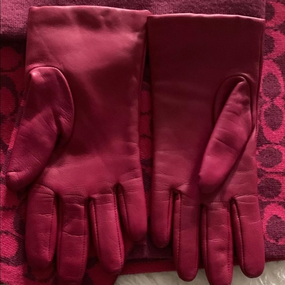 Signature Coach, hat, scarf and leather glove set. - Picture 7 of 7